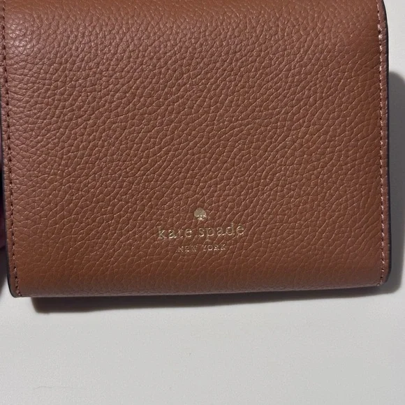 Kate Spade Tan Leather Wallet - Picture 3 of 4
